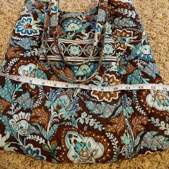 Vera Bradley Java Blue retired pattern - Picture 7 of 16